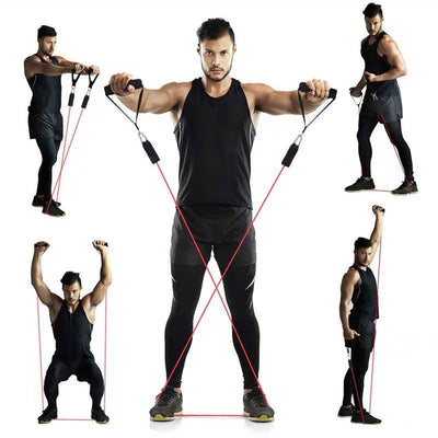 11-Piece TPE Resistance Band Set