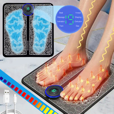 Electric EMS Foot Massager Pad