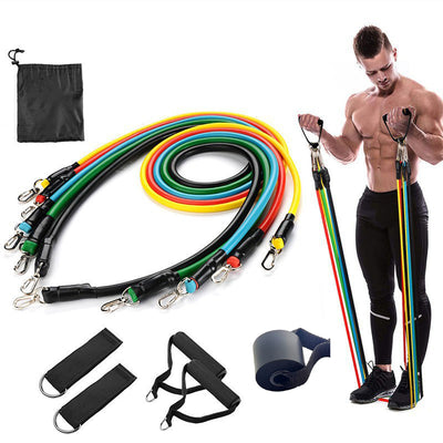 11-Piece TPE Resistance Band Set