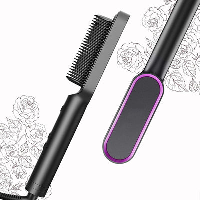 3-in-1 Heated Hair Straightening Comb