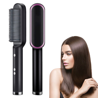 3-in-1 Heated Hair Straightening Comb